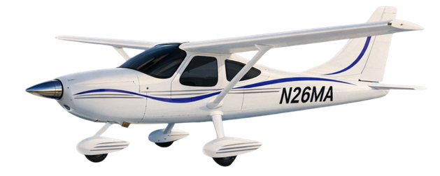 Plane for the product sheet